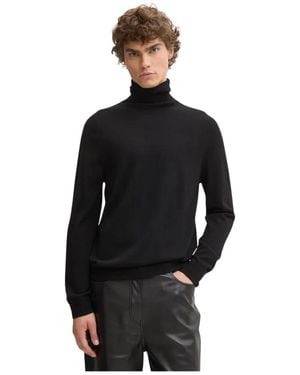 Paul Smith Merino-Woll-Rollkragenpullover - Schwarz