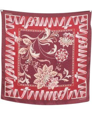 Twinset Silk Scarves - Red