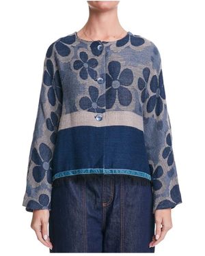 ALESSIA SANTI Light Jackets - Bleu