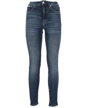 Calvin Klein Skinny Jeans - Azul
