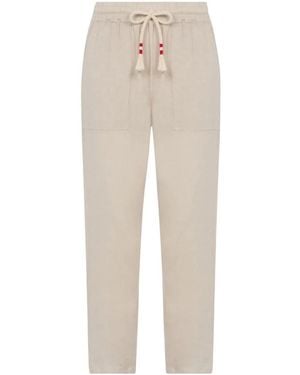 MC2 Saint Barth Straight Trousers - Natural