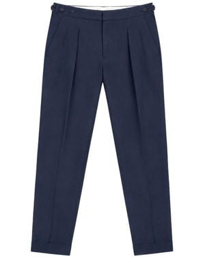 BRIGLIA Suit Trousers - Blue