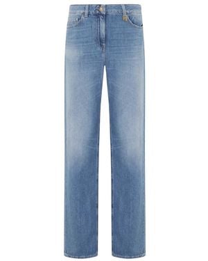 Elisabetta Franchi Straight Jeans - Blu