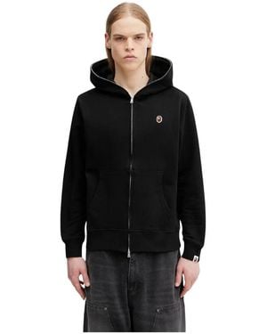 A Bathing Ape Zip-Throughs - Nero