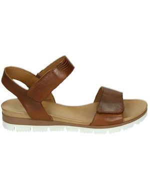 AQA A8900 Flat Sandal - Braun