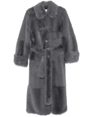 Stand Studio Belted Coats - Grigio