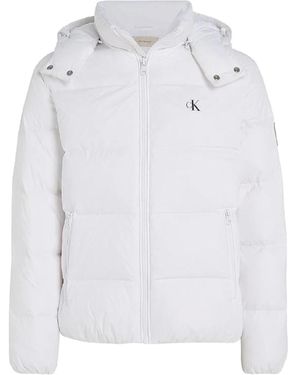 Calvin Klein Winter Jackets - White