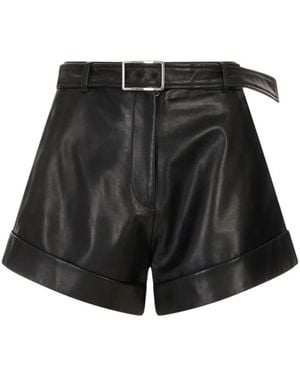 Sportmax Short Shorts - Black