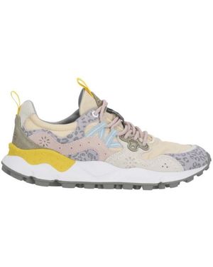 Flower Mountain Sneakers - Blanc