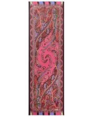 Etro Silk Scarves - Red