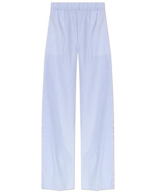 LoveShackFancy Helia Hose - Blau
