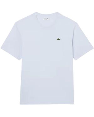 Lacoste T-Shirt En Polo Azzurro - Blauw