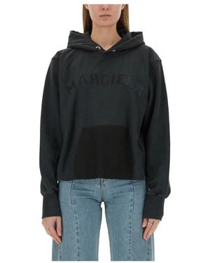 Maison Margiela Firm Fleece Hoodie - Zwart