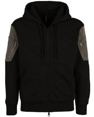 Neil Barrett Hoodies & Sweatvesten ,Zwart ,Accessories