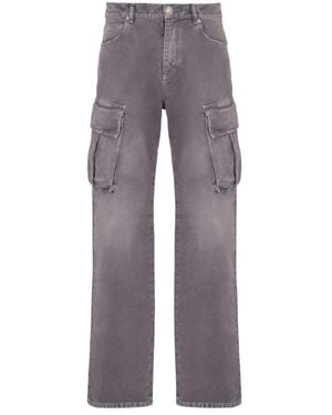 Balmain Straight Fit Jeans - Grey