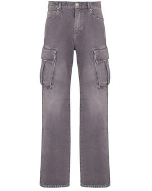 Balmain Straight Fit Jeans - Grey