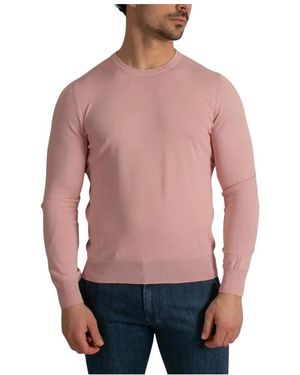 Gran Sasso Round-Neck Knitwear - Red