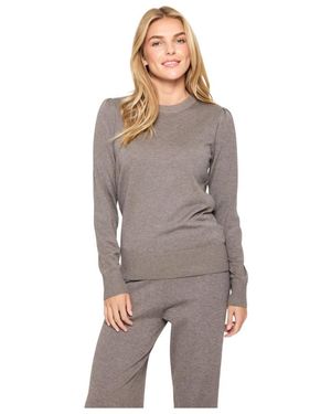 Saint Tropez Round-Neck Knitwear - Marron