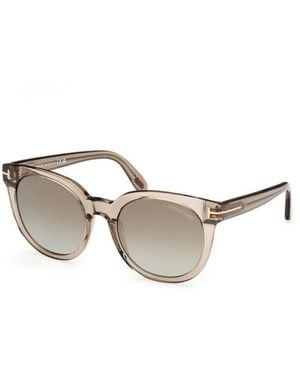 Tom Ford Authentieke Ft1109 Bril, Premium Kwaliteit! - Metallic