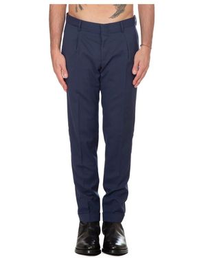 BRIGLIA Slim-Fit Trousers - Blu