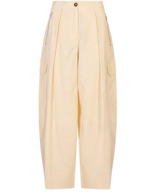 MEIMEIJ Wide Trousers - Neutro