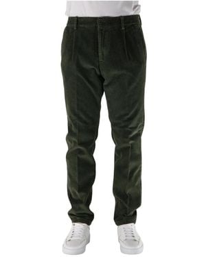 Cruna Slim-Fit Trousers - Zwart