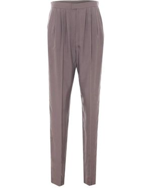 Saint Laurent Broeken ,Grijs ,Tapered Broeken