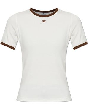 Courreges T-Hemden - Wit