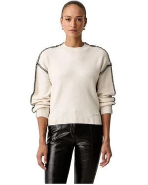 Guess Truien & Vesten ,Wol Amelie Gebreide Trui - Grijs