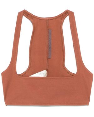 Rick Owens Sleeveless Tops - Brown
