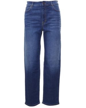 Max Mara Jeans ,Blauw ,Katoen Jeans Ortisei