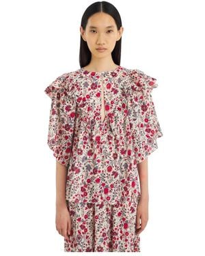 Antik Batik Blouses - Rojo