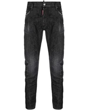 DSquared² Slim-Fit Denim Jeans - Schwarz