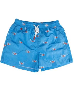 Kiton Beachwear - Blue