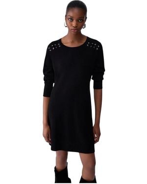 Liu Jo Knitted Dresses - Negro