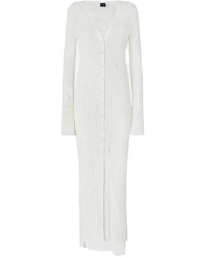 Pinko Knitted Dresses - Bianco