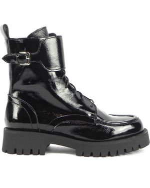 Bervicato Schoenen ,Zwart ,Enkel Laarzen