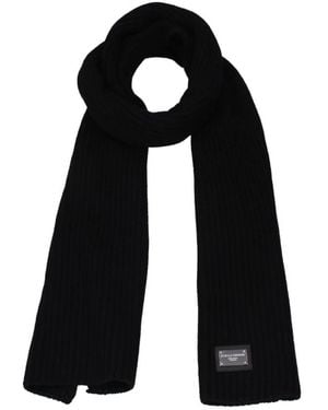 Dolce & Gabbana Winter Scarves - Black