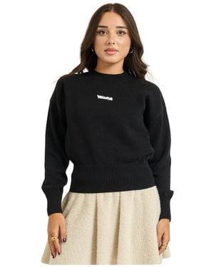 DISCLAIMER Round-Neck Knitwear - Negro