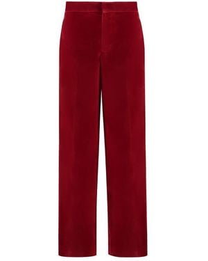 JW Anderson Straight Trousers - Red
