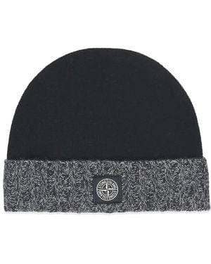 Stone Island Beanies - Zwart