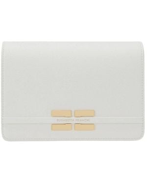 Elisabetta Franchi Cross Body Bags - White