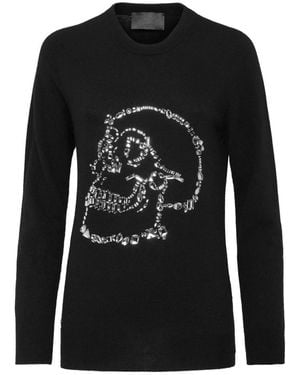 Philipp Plein Round-Neck Knitwear - Negro