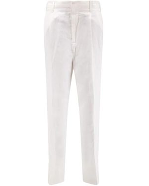 Brunello Cucinelli Suit Trousers - White