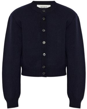 Rohe Truien & Vesten ,Blauw ,Cardigans