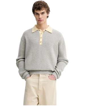 Nanushka Rundhals-Strickpullover - Grau