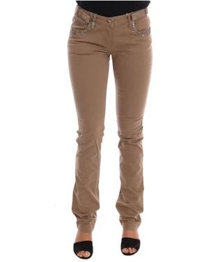 CoSTUME NATIONAL Slim Fit Jeans - Brown