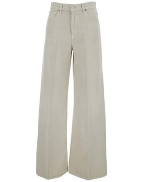 Grifoni Wide Jeans - Gris