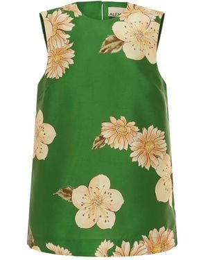 ALÉMAIS Sleeveless Tops - Verde