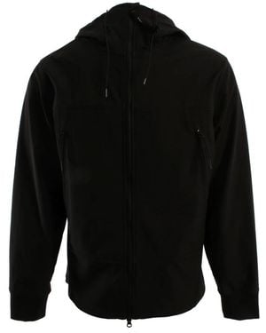 C.P. Company Hoodies & Sweatvesten ,Zwart ,Polyester Shell-R Jacket